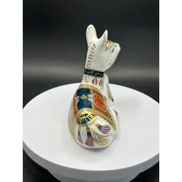 Royal Crown Derby Donkey Foal 2003 Porcelain Figurine Imari Design 4 Inch - Picture 5 of 8